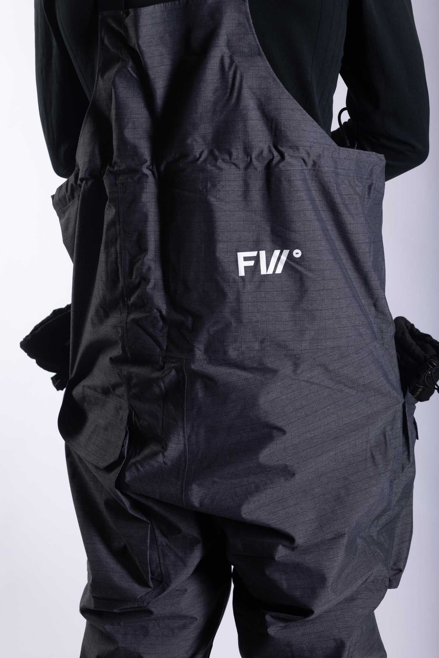 Men’s Catalyst Fusion Oversize 2.5L Shell Bib - Slate Black