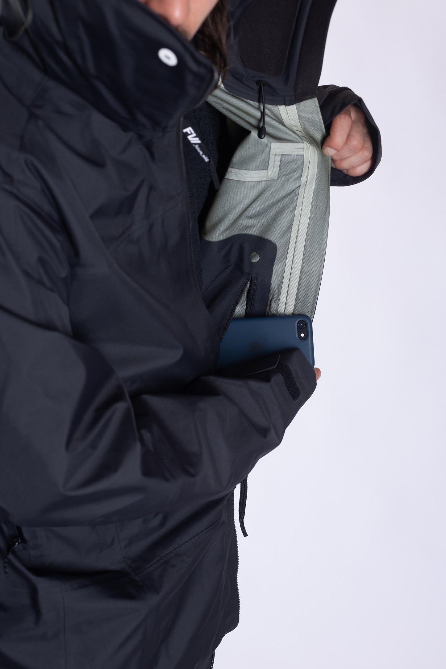Men’s Manifest 3L Shell Jacket - Slate Black