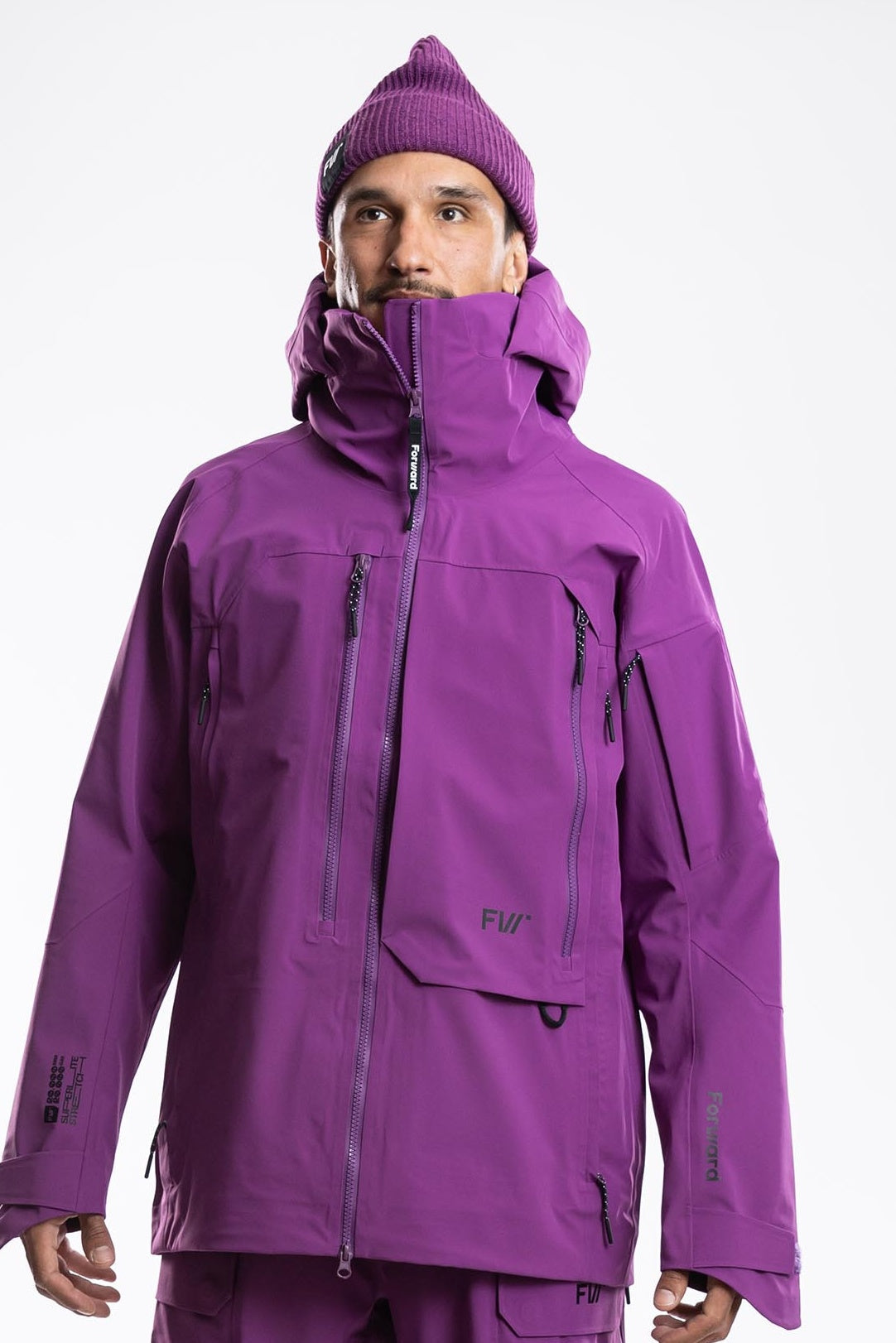 Manifest Tour Shell Jacket – Alpine Pansy