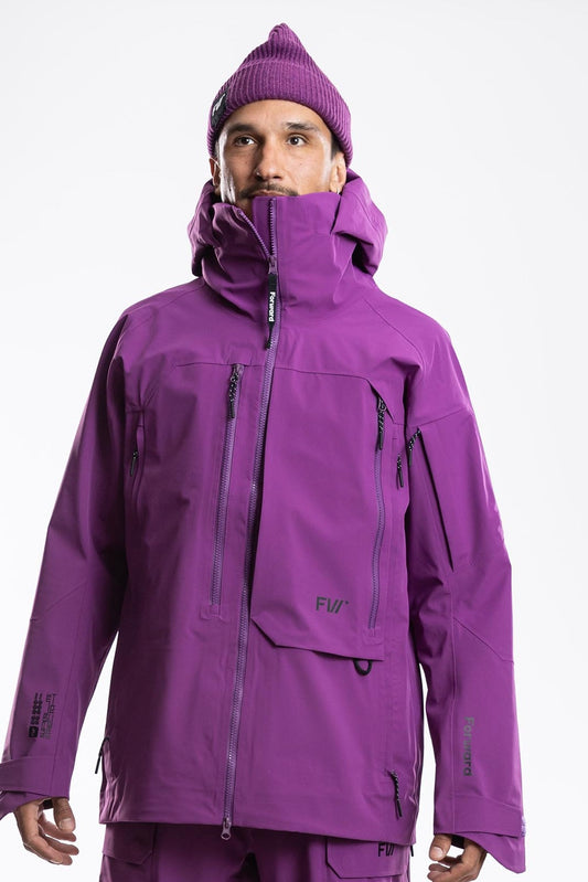 Manifest Tour Shell Jacket – Alpine Pansy