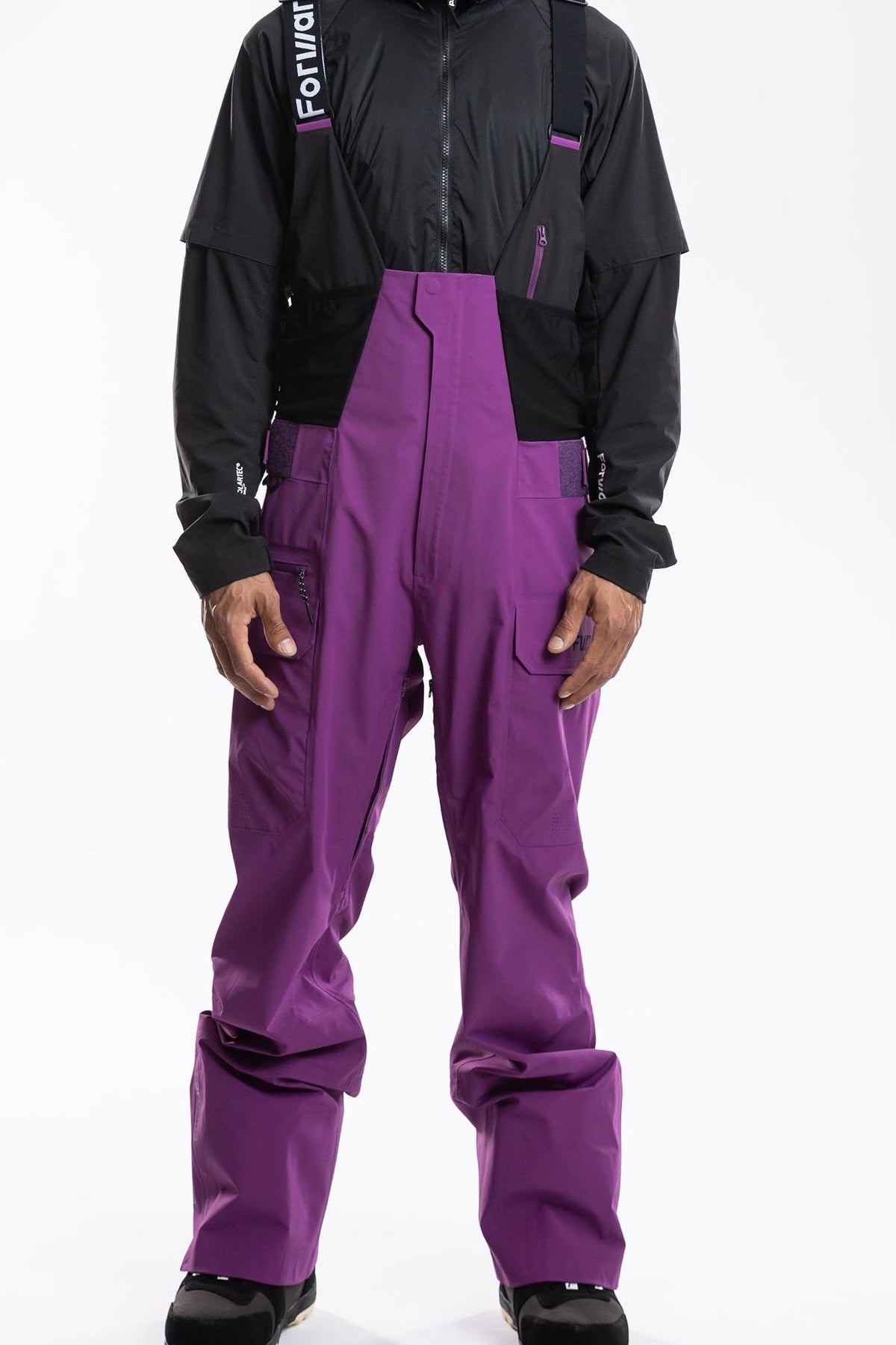 Manifest Tour Shell Bib – Alpine Pansy