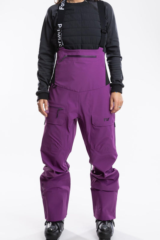 Women's Manifest Tour Shell Bib – Alpine Pansy