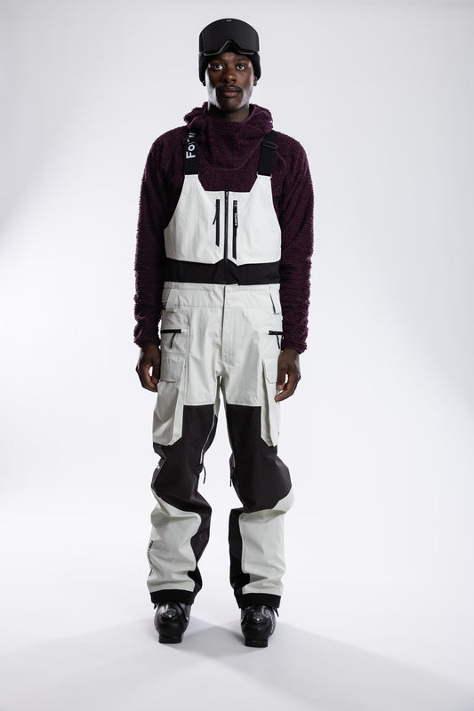 Manifest Freeride Shell Bib - No Signal / Vapour