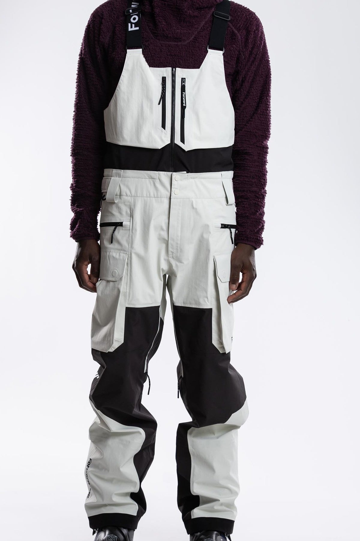 Manifest Freeride Shell Bib – No Signal Vapour