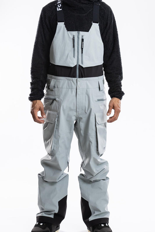 Manifest Freeride Shell Bib – Cold Granite