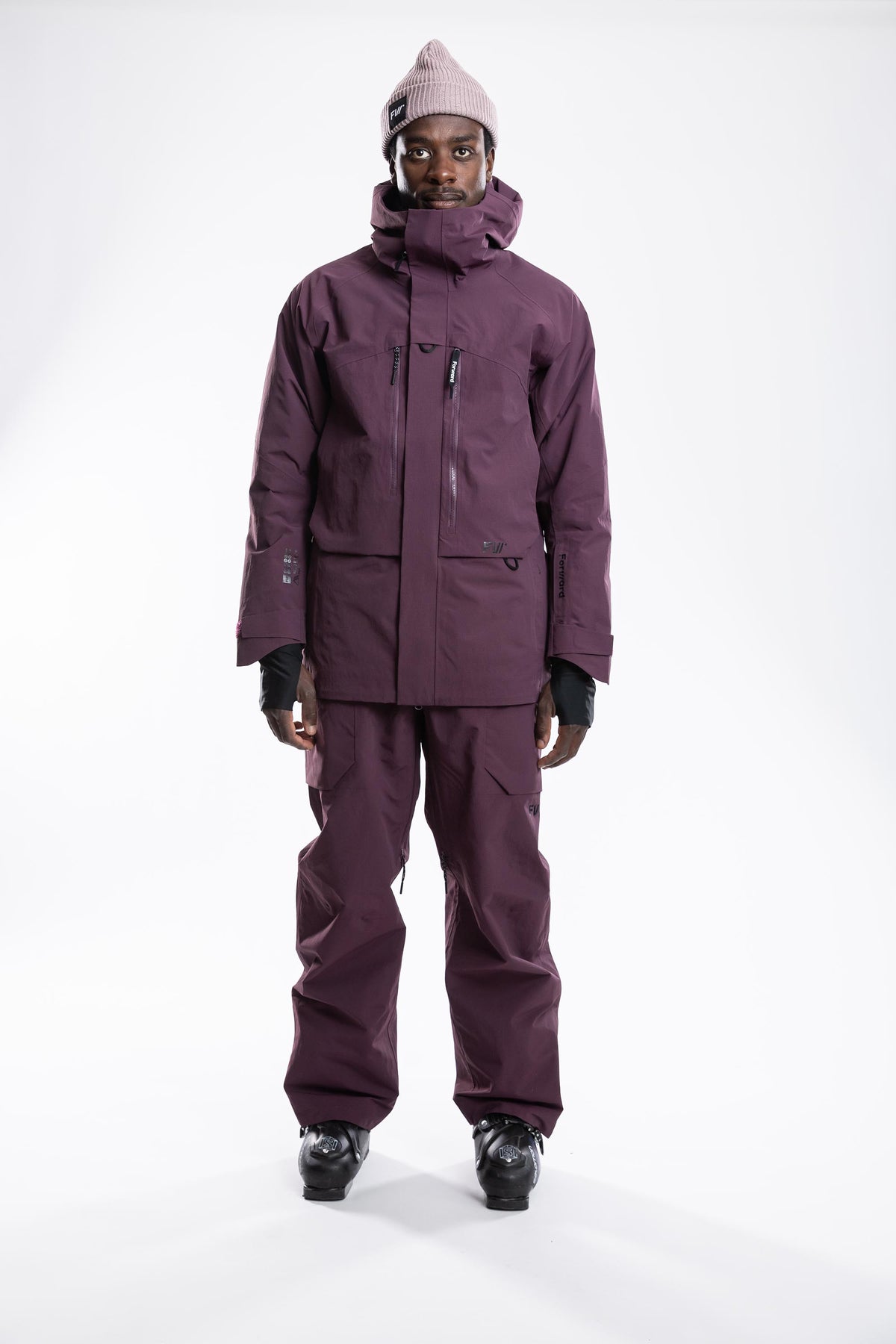 Manifest Alpha Lined Jacket - Violet Crest