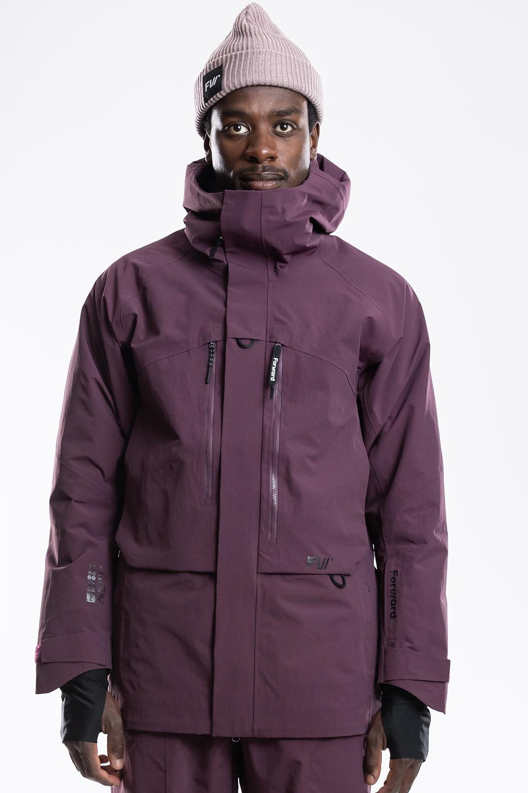 Manifest Alpha Lined Jacket – Violet Crest