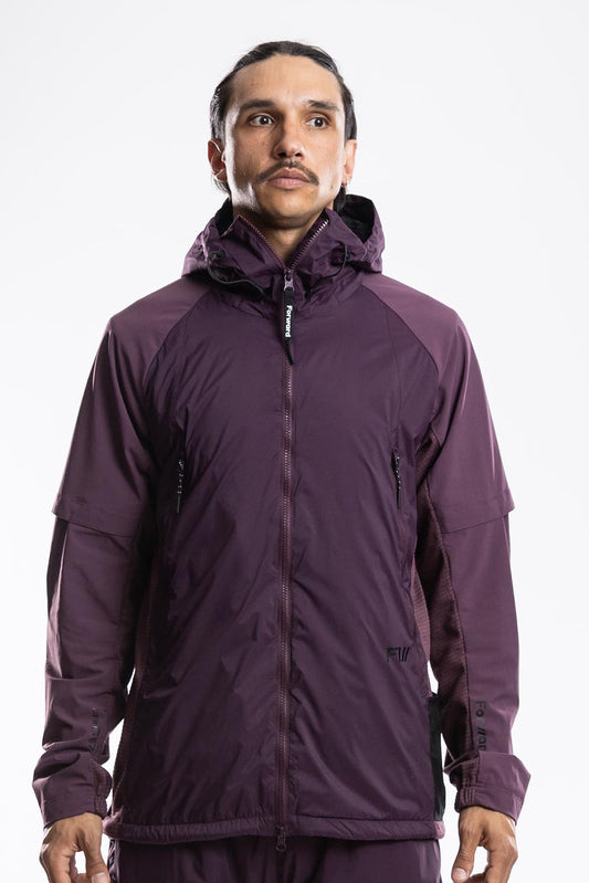 Alpha Hybrid Hoodie – Violet Crest