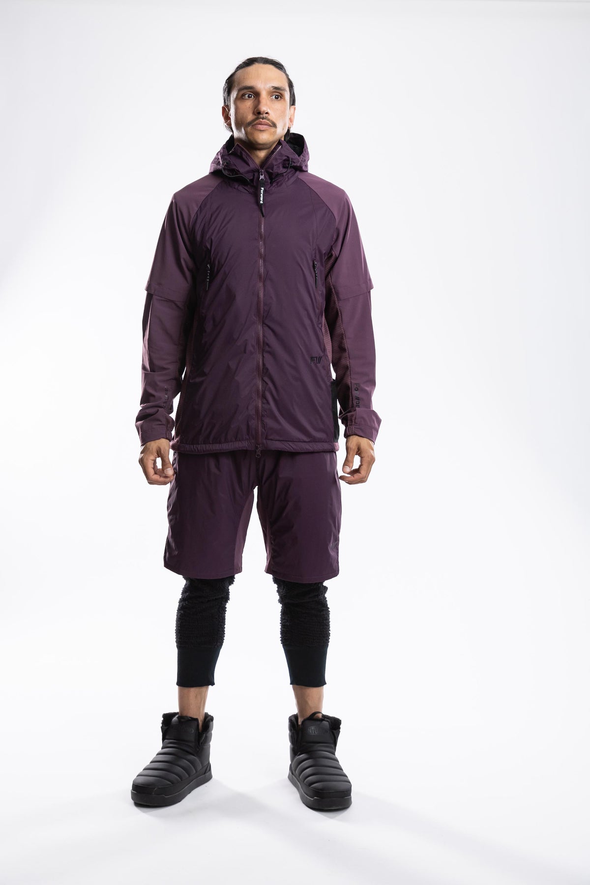 Alpha Hybrid Short - Violet Crest