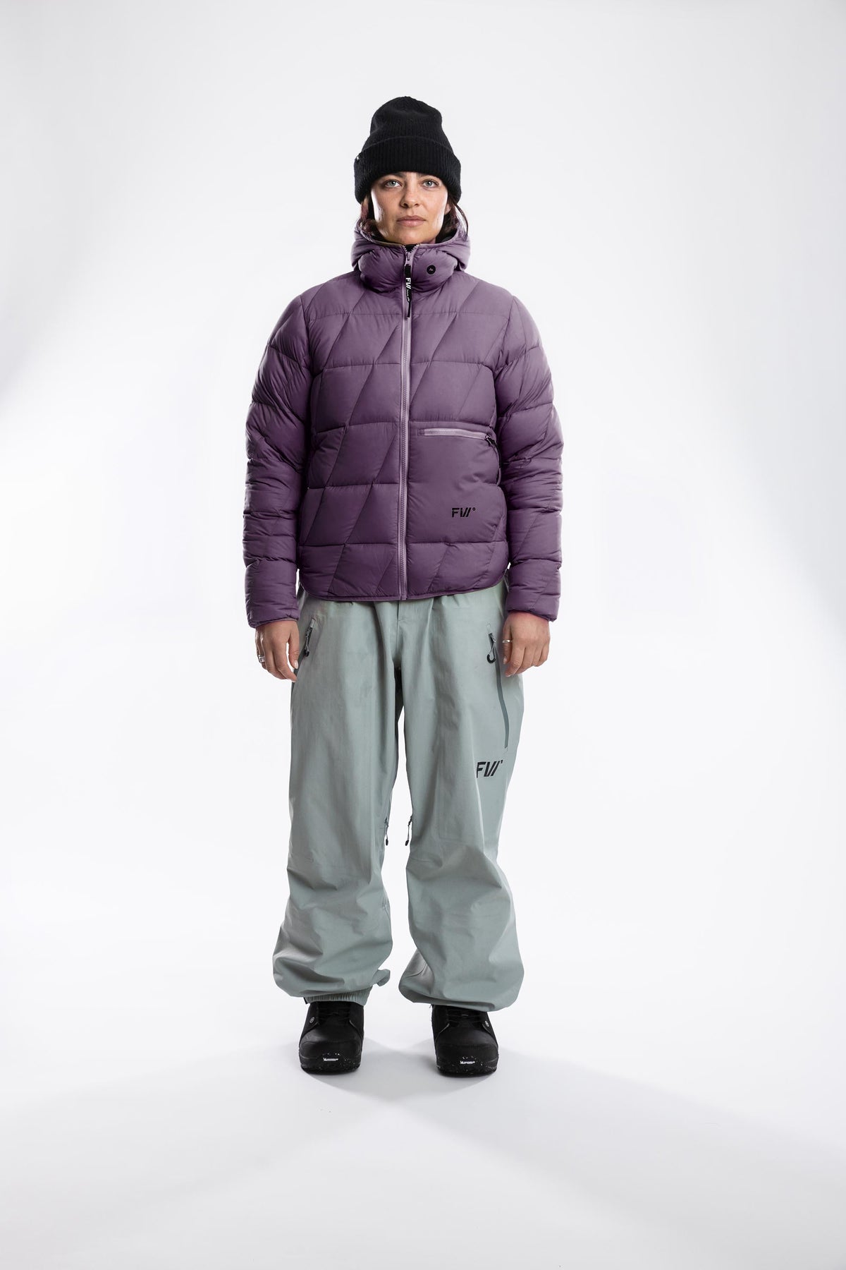 Women's Catalyst Down Hoodie - Violet Crest