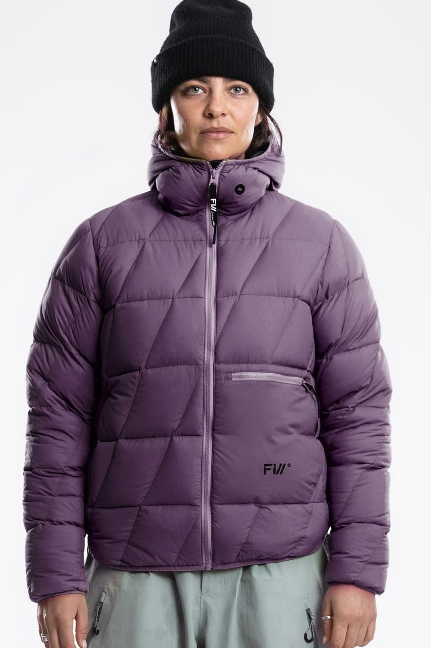 Women's Catalyst Down Hoodie – Violet Crest