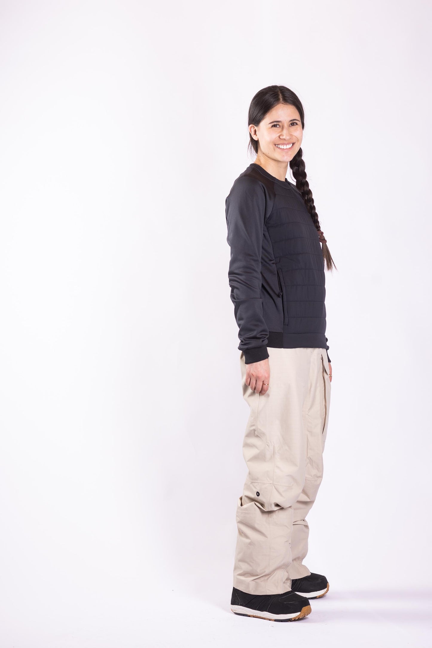 Women's Manifest Crew Neck - Slate Black