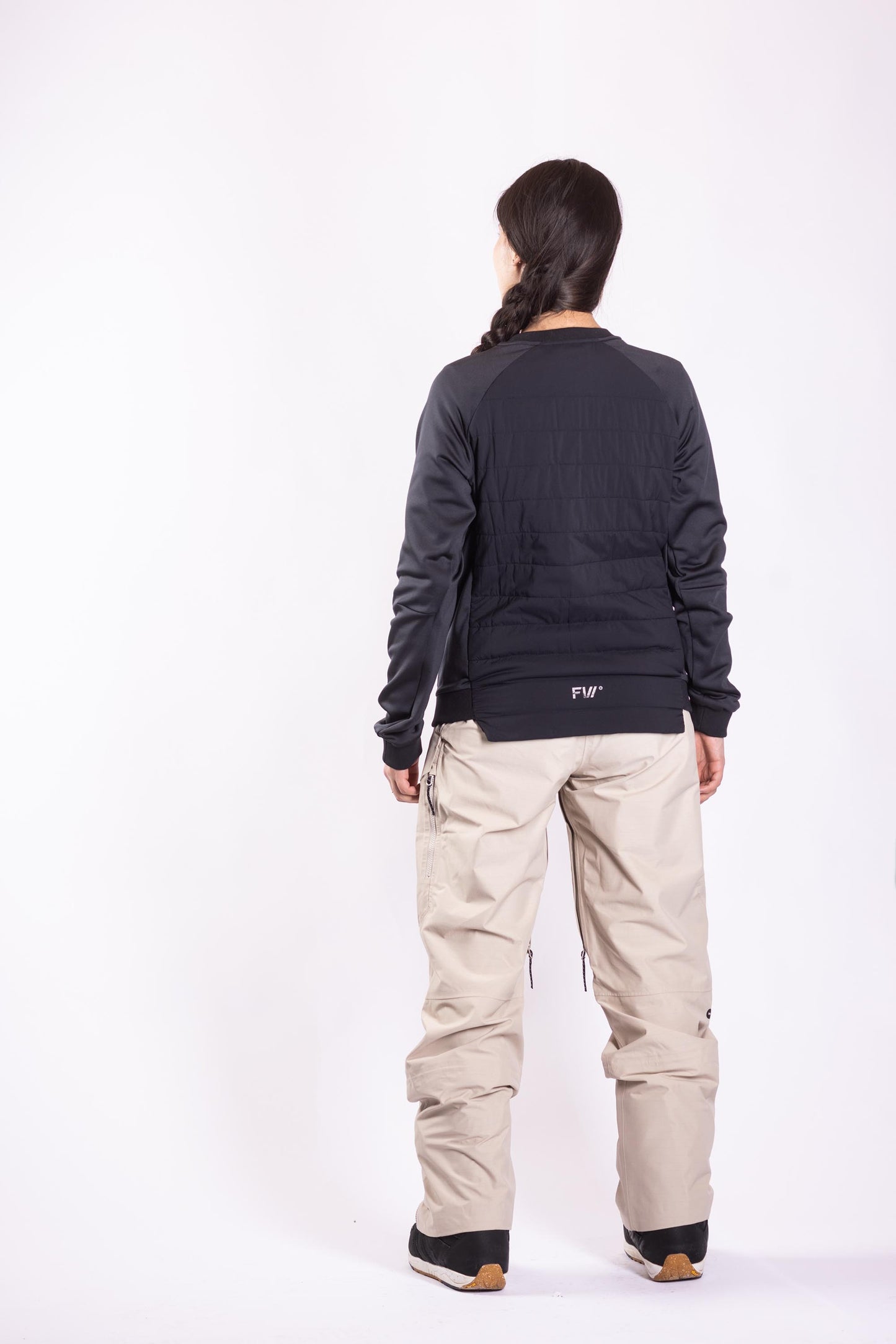 Women's Manifest Crew Neck - Slate Black