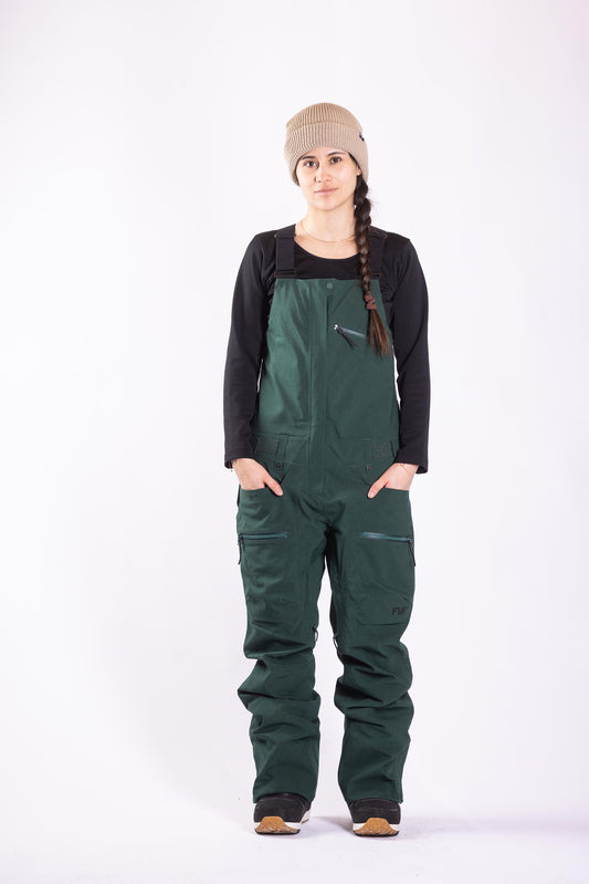 Women’s Manifest Lined 2L Bib - Emerald Green