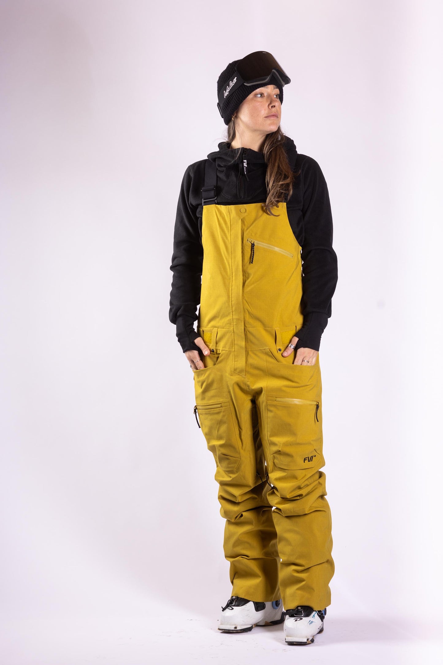 Women’s Manifest Lined 2L Bib - Dark Sulphur