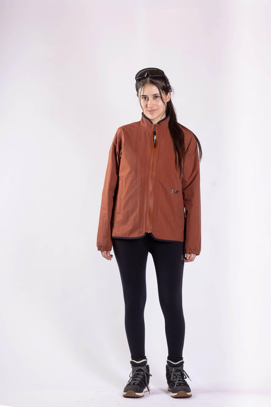 Women’s Root Reversible Jacket - Dark Antelope/ Slate Black