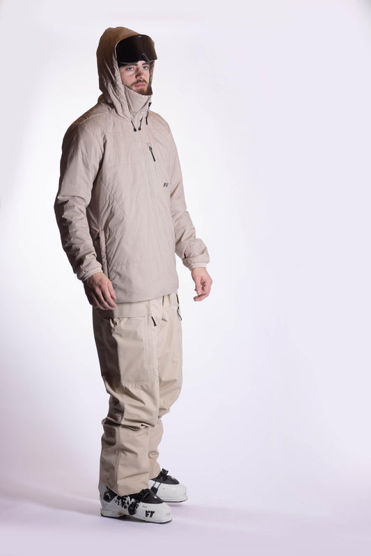 Manifest Quilted Anorak - Sand