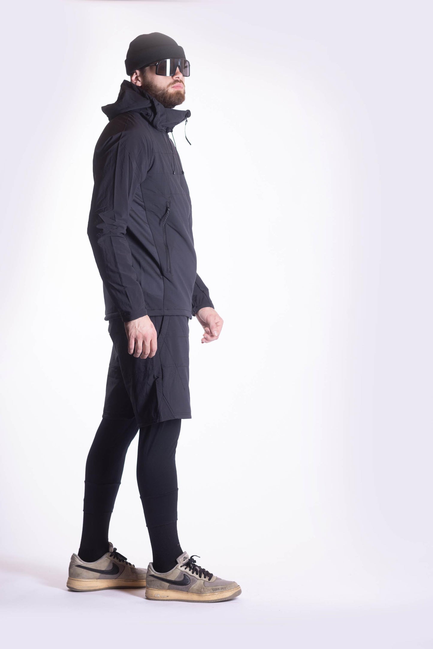 Manifest Hybrid Hoodie - Slate Black