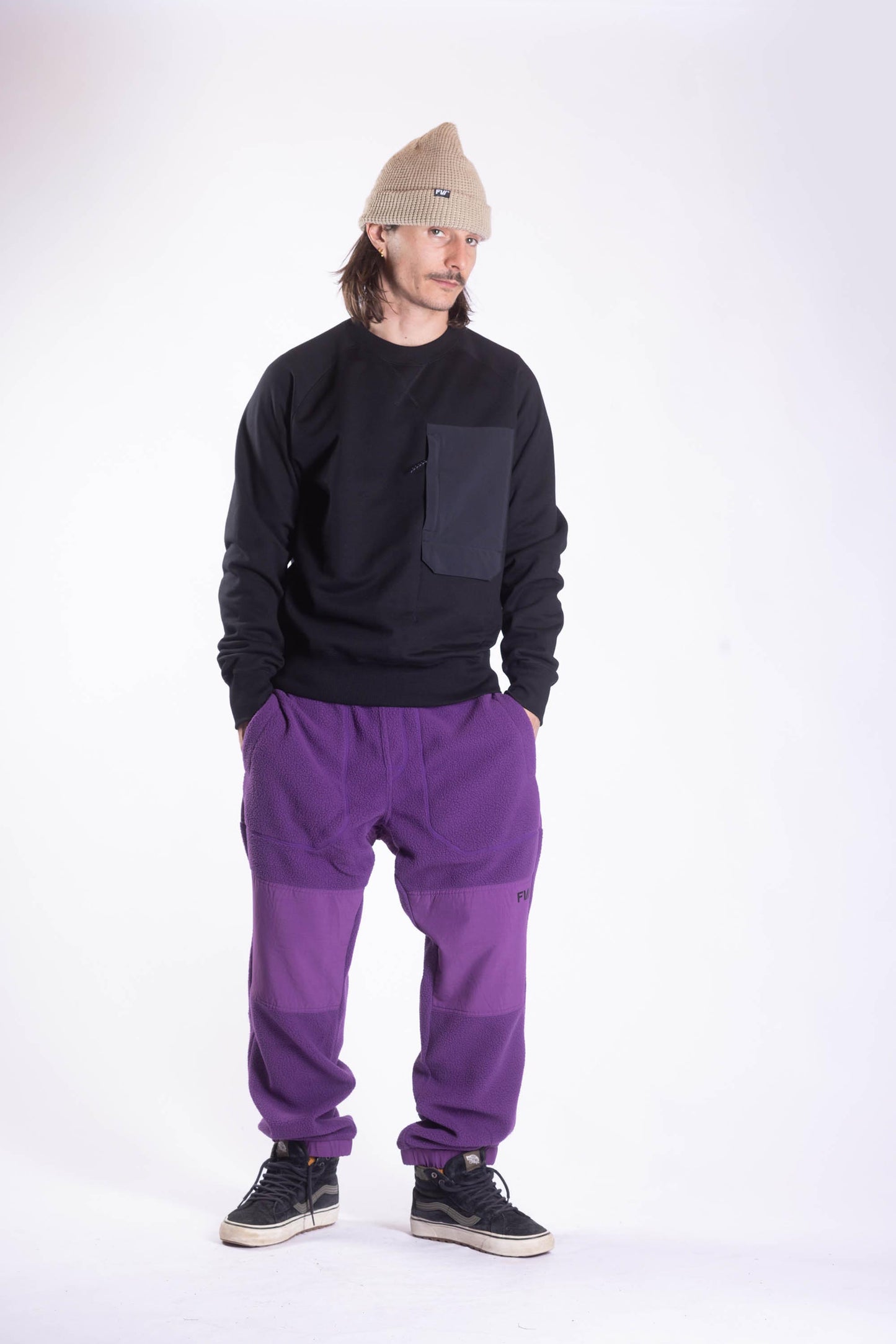 Root Sherpa Jogger - Deep Purple