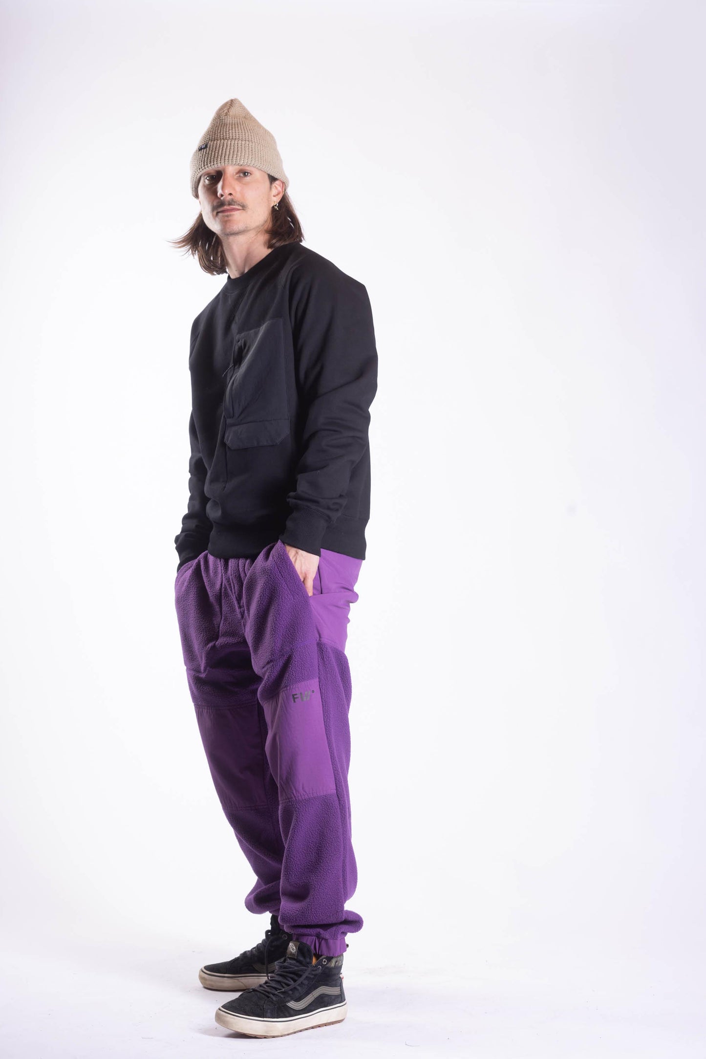 Root Sherpa Jogger - Deep Purple