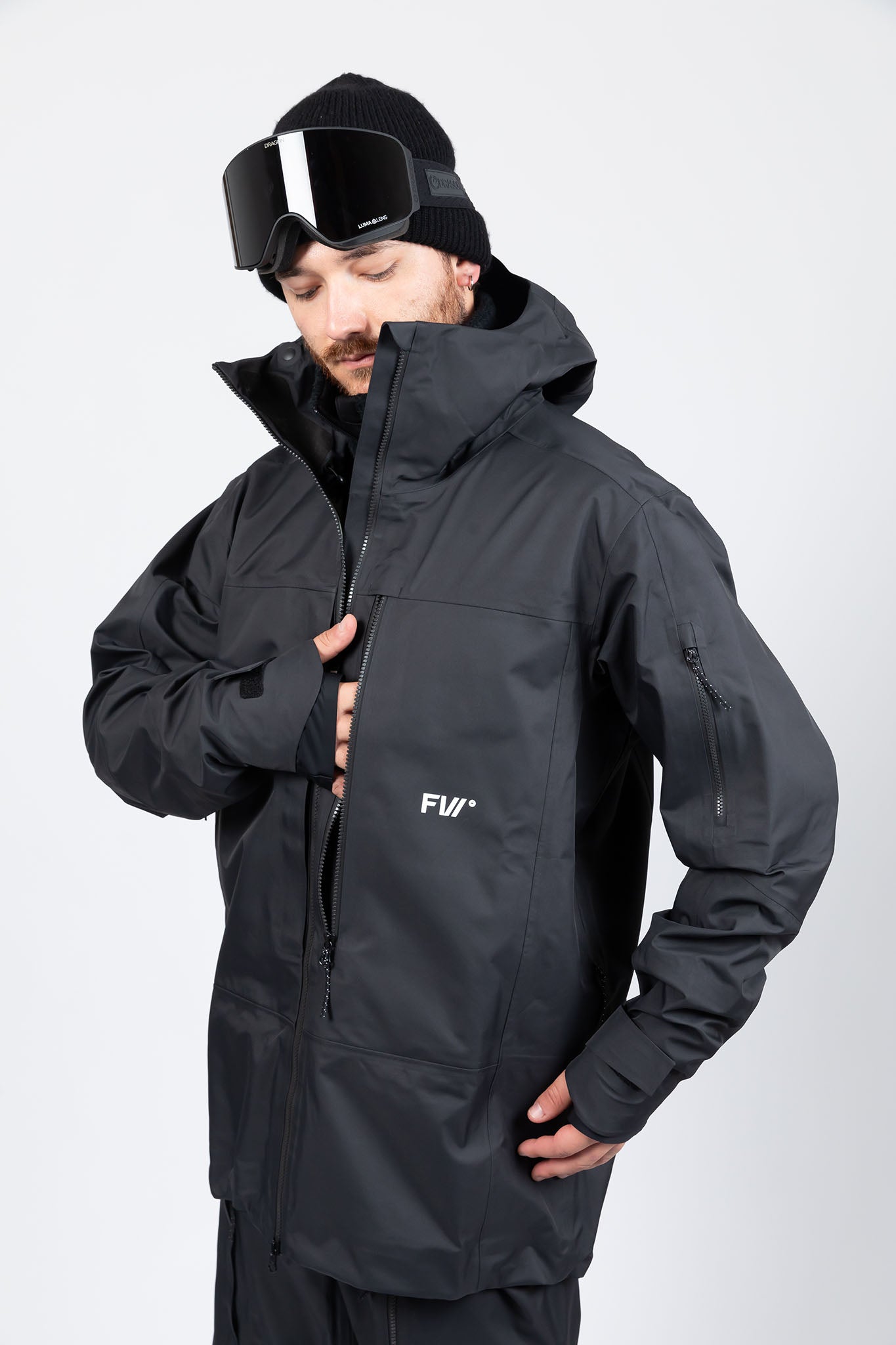 Men’s Manifest 3L Shell Jacket - Slate Black