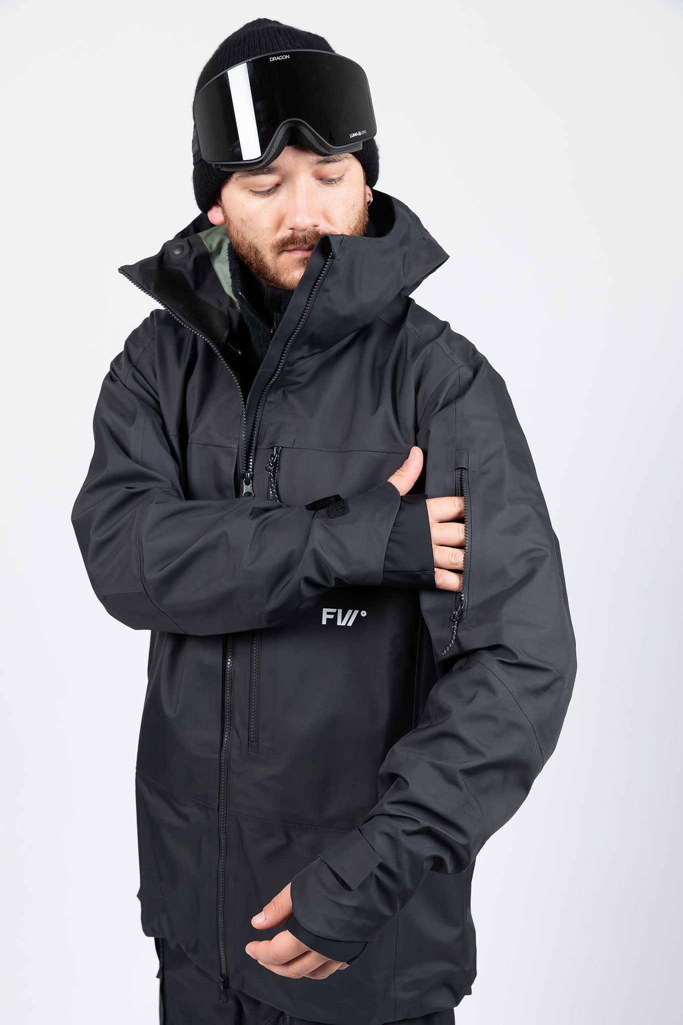 Men’s Manifest 3L Shell Jacket - Slate Black