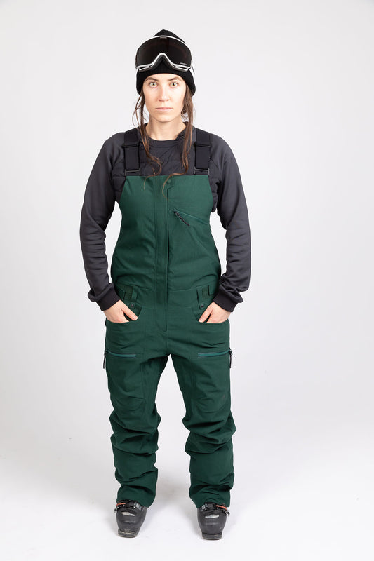 Women’s Manifest Lined 2L Bib - Emerald Green