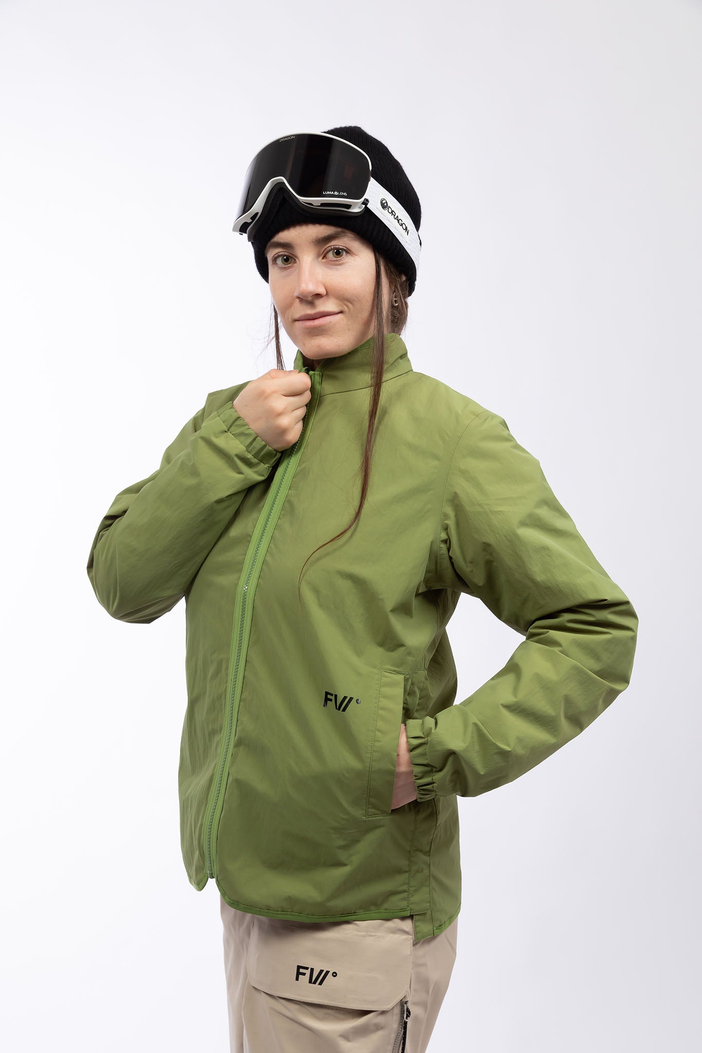 Women’s Root Reversible Jacket - Green Tea