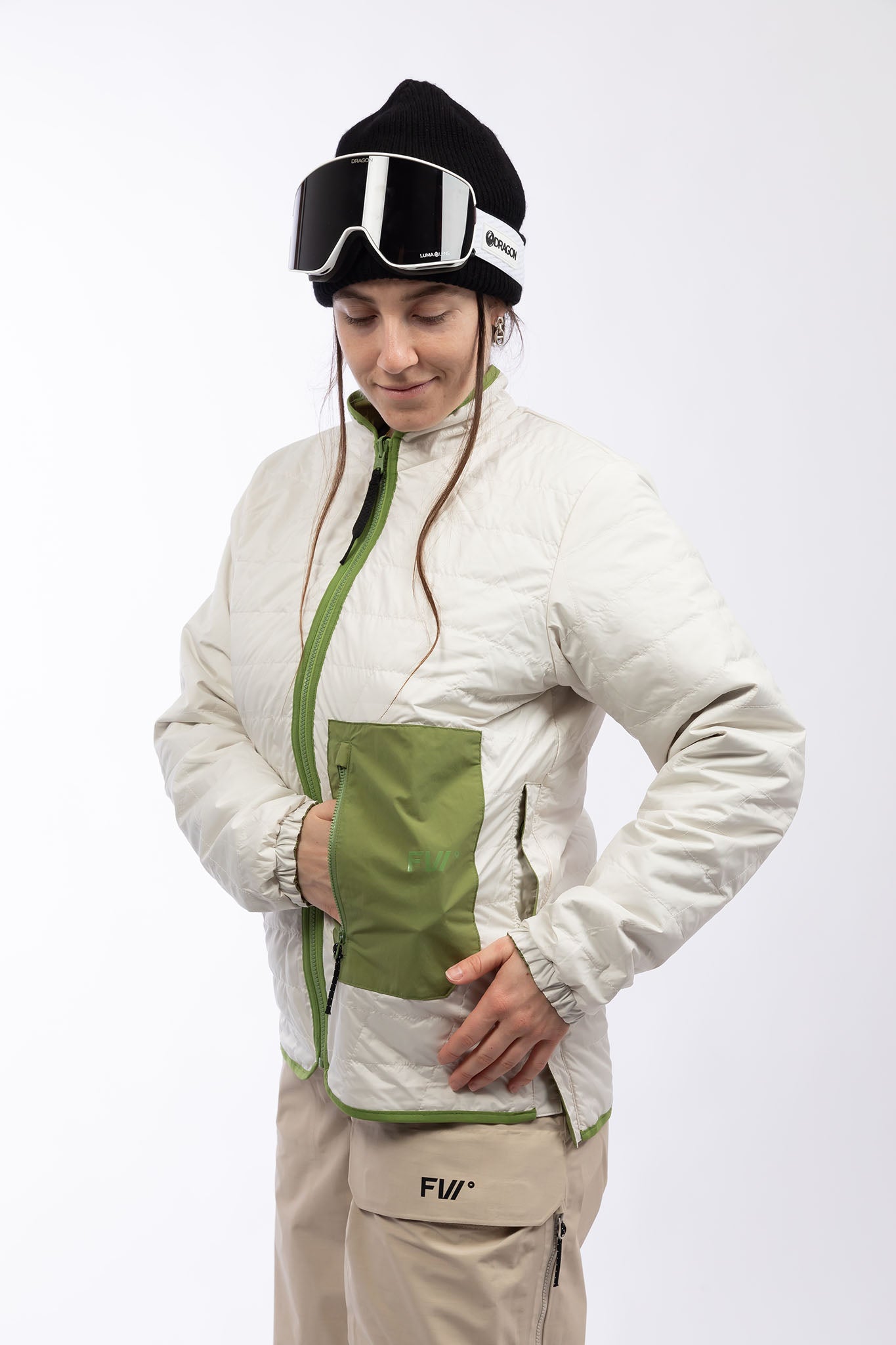 Women’s Root Reversible Jacket - Green Tea