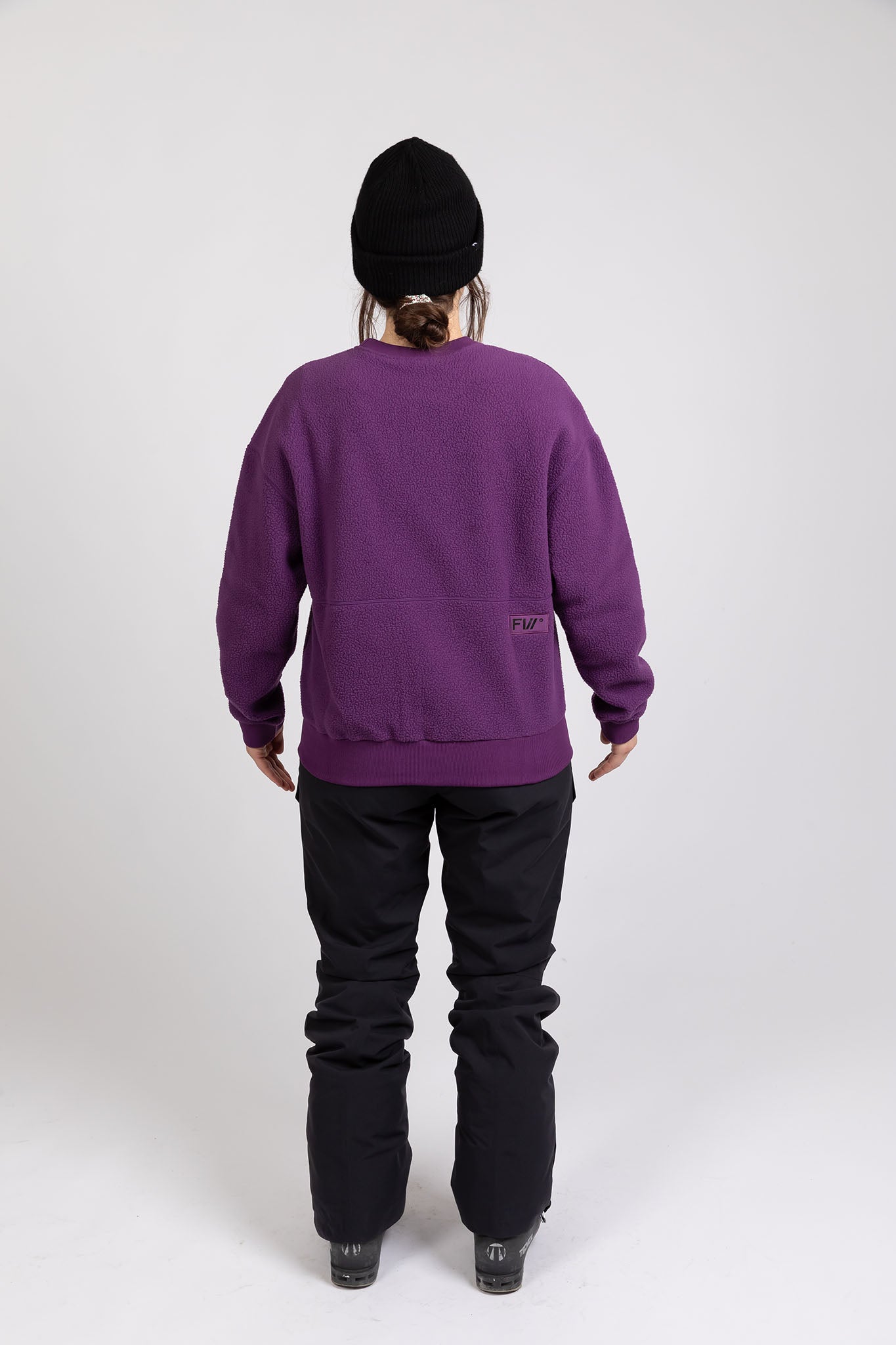 Women's Root Sherpa Crew - Deep Purple